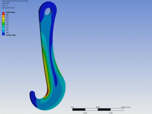 Using symmetry to model only half a hook