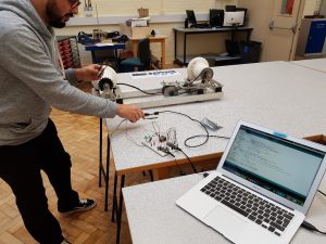 Track Buggy speed sensor student project