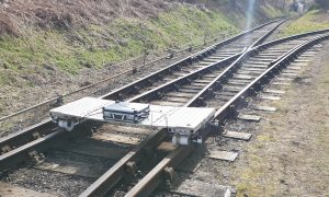 Remote-controlled Track Buggy at Tanfield Heritage Railway