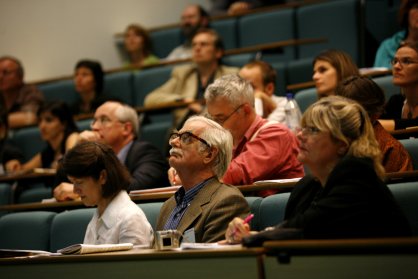 Deligates at the Nature Behind Glass symposium