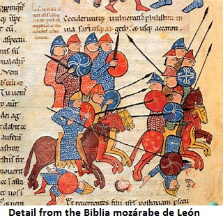 An image from the San Isidoro de León Mozarabic Bible