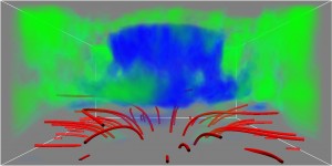 Confinement of polar field