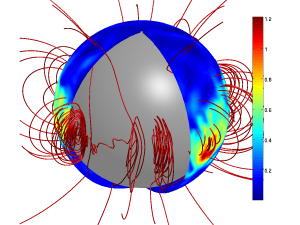 The magnetic field of a neutron star